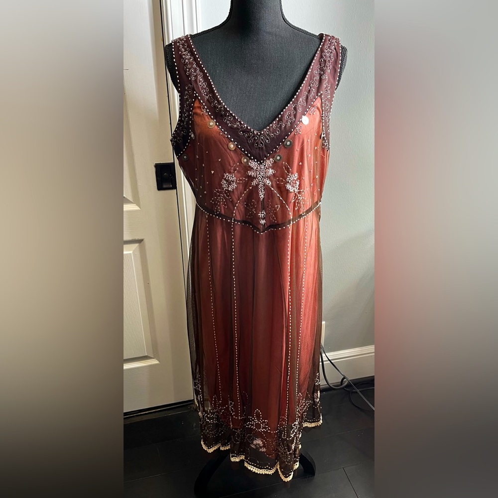 ICE beaded dress